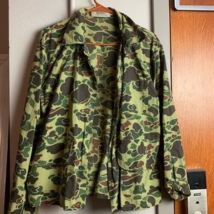 Vintage Camo Flannel